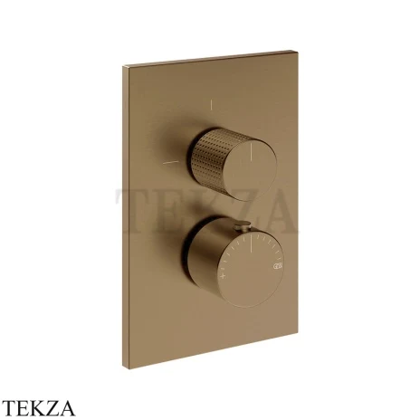 Gessi Habito CESELLO Смеситель для душа 3 потока, внешняя часть 70439-791, Deep Bronze Br. PVD