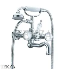 Boheme Brilante Presente Смеситель для ванны, с гарнитуром 353, Хром глянец