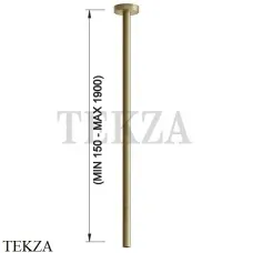 Gessi 316 FLESSA Излив для раковины потолочный 54096-727, Brushed Brass