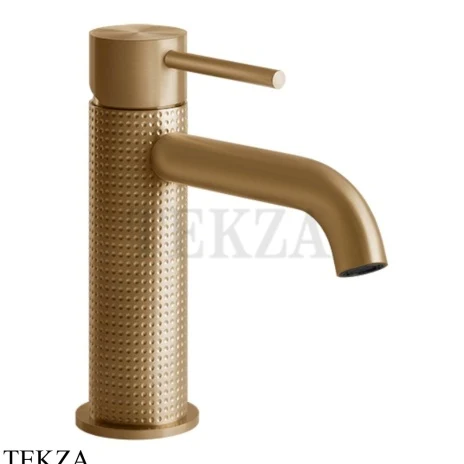 Gessi 316 CESELLO Смеситель для раковины, без сливного гарнитура 54402-726, Warm Steel Brushed PVD