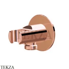 Newform Вывод для шланга с держателем для ручного душа 827.58.061, PVD Copper bronze