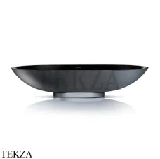 ARTELINEA Milano oval Раковина накладная овальная, B100 QF, QUARZO FUME