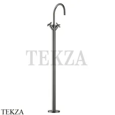 Dornbracht TARA Смеситель для раковины напольный, внешняя часть 22585892-19, Dark Chrome Dornbracht TARA Смеситель для раковины напольный, внешняя часть 22585892-19, Dark Chrome