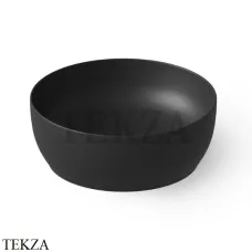 Dea Design Washbasins Раковина настольная круглая Solid Surface DD9093 400 16, Black №16