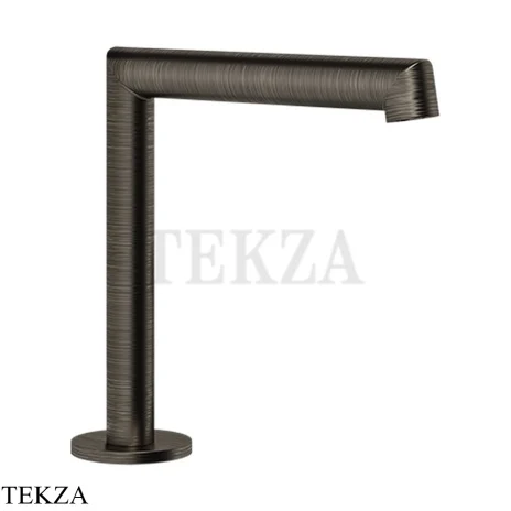 Gessi Ingranaggio-Anello Излив для раковины на столешницу, средний 63321-187, Aged Bronze