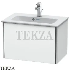 Duravit XSquare Тумба подвесная под раковину XS406501818, 1 выдвижной ящик, белый матовый
