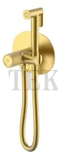 Boheme Tech Смеситель гигиенический автоматический TECH 157-MG Mat Gold