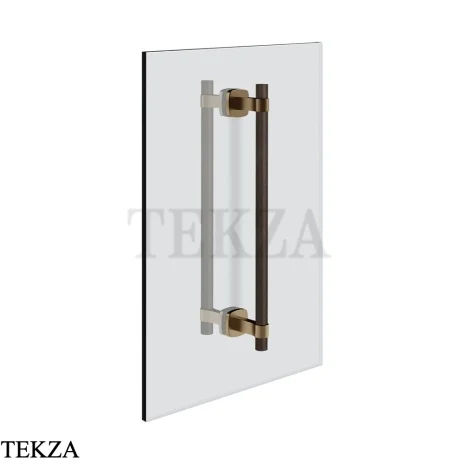 Gessi Jacqueline Полотенцедержатель для крепления на стекло, 30 см 77733-761, бронза Coffee