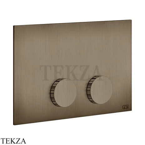 Gessi INGRANAGGIO Клавиша смыва для инсталляции Geberit omega 12, 54639-761, бронза Coffee