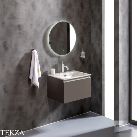 ARMADI ART Vallessi Тумба под раковину 837-060-A glossy, ANTRACITE (антрацит), глянец