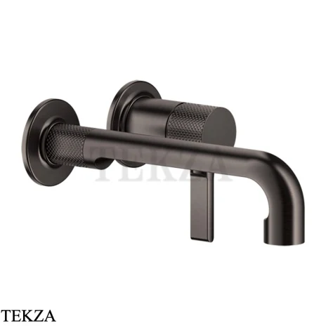Gessi INCISO Смеситель для раковины, внешняя часть 58088-707, Black Metal brushed