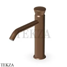 Zucchetti Sablier Смеситель для раковины, без гарнитура ZSL557.XSP21, matt chocolate PVD