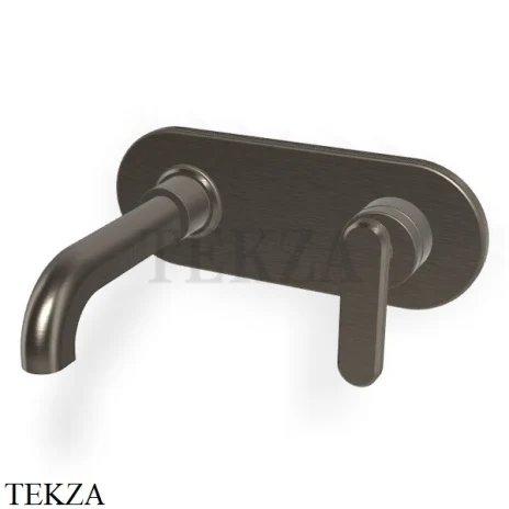 FIMA Carlo Frattini Park Line Смеситель для раковины 150, внешняя часть F1301WX5CS, Brushed black chrome