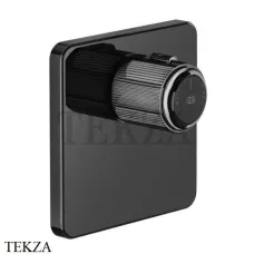 Gessi VENTI20 Термостат для душа, внешняя часть 65316-706, Black Metal PVD