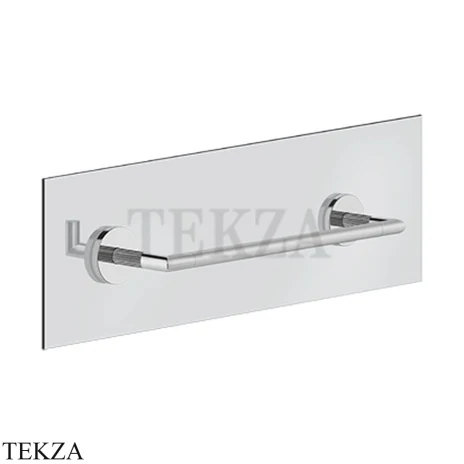Gessi INGRANAGGIO Полотенцедержатель для крепления на стекло, 30 см 63924-031, хром глянец