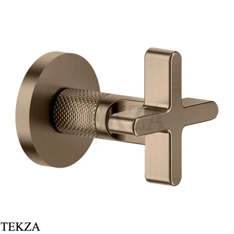 Gessi INCISO WELLNESS Запорный вентиль, внешняя часть 58363-761, Coffee Bronze Br. PVD