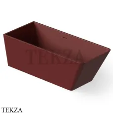 Dea Design Soul Ванна отдельностоящая прямоугольная 170x73 Solid Surface DD8605 1700 17, Red Wine №17