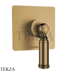 Bossini LIBERTY Смеситель для душа, внешняя часть Z00067.022, бронза classic