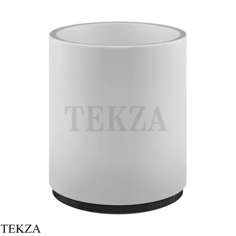 Gessi ANELLO Корзина для мусора, композит белый 45590-187, Aged Bronze