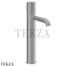 Gessi Habito DIAMANTATO Смеситель для раковины высокий, с донным клапаном 70604-149, Finox Brushed Nickel