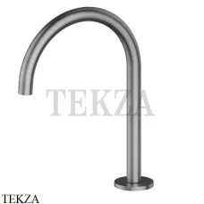 Newform X-Steel 316 Излив для раковины на столешницу 69639X.59.064, PVD Brushed gun metal