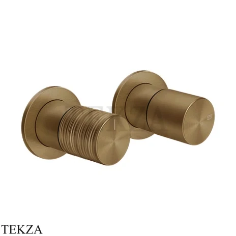 Gessi Habito TRAME Смеситель для душа с переключателем 2 потока ванна-душ 70379-791, Deep Bronze Br. PVD