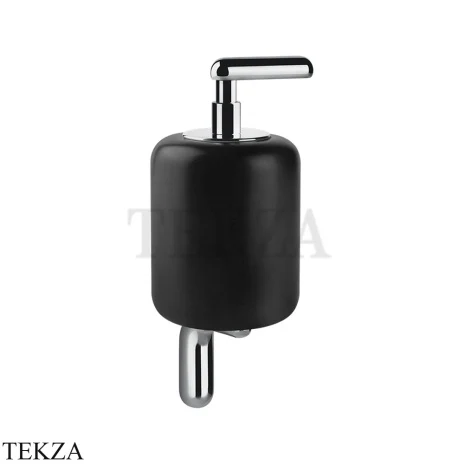 Gessi Goccia Дозатор для жидкого мыла, черная керамика 38014-031, хром глянец