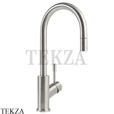Villeroy & Boch Umbrella Flex Смеситель для кухни с выдвижной лейкой 925400LC, сталь сатинированная