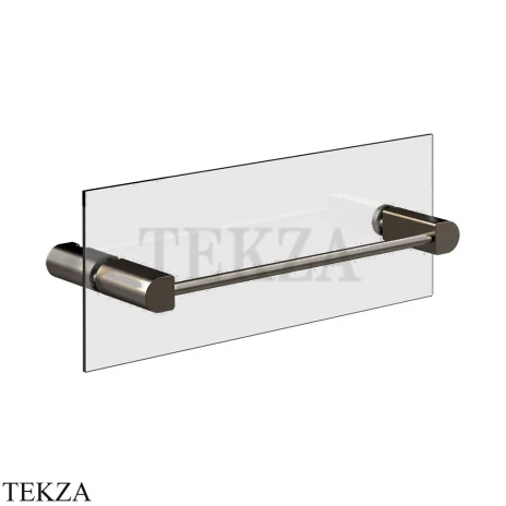Gessi RILIEVO Полотенцедержатель для крепления на стекло, 30 см 59562-761, Coffee Bronze Br. PVD