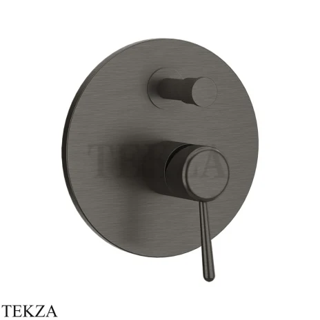 Gessi Goccia Смеситель для душа, 2 потока, внешняя часть 44678-707, Black Metal Br. PVD