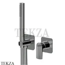 Newform Delta Zero Смеситель для душа с гарнитуром 72276E.58.063, PVD Gun Metal