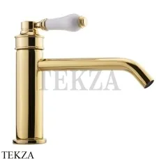 Migliore Ermitage Смеситель для раковины однорычажный 28578, золото глянец