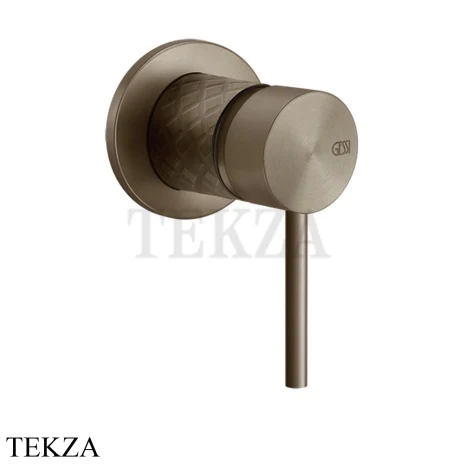 Gessi 316 INTRECCIO Рычаг управления настенный, внешняя часть 54119-761, Coffee Bronze Brushed PVD