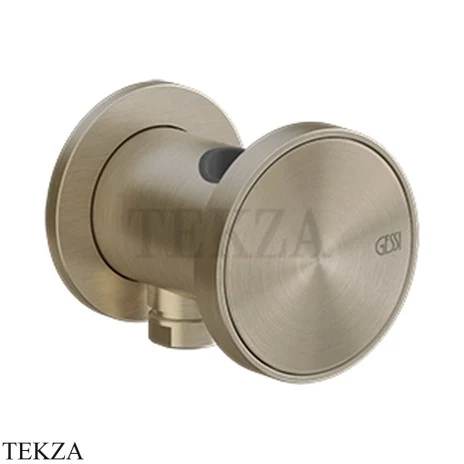 Gessi Origini NEUTRAL Держатель для душевой лейки с выводом воды 66161-149, Finox Brushed Nickel