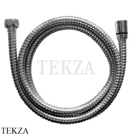 Nicolazzi Душевой шланг с двойным зажимом, конический 200 см R7098CR, хром глянец