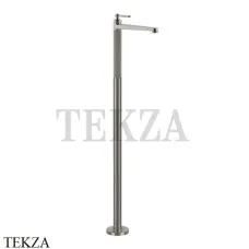 Gessi VENTI20 Смеситель для раковины напольный, внешняя часть 65095-149, Finox Brushed Nickel