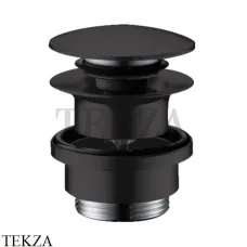Hansgrohe Push-open Донный клапан нажимной 50100670, черный матовый