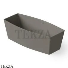 Dea Design Soul Ванна отдельностоящая прямоугольная 170x78 Solid Surface DD8618 1700 3, Grey №3