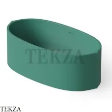 Dea Design Ванна отдельностоящая овальная 162x82 Solid Surface DD8640 1620 10, Green №10