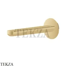 Newform HAKA Излив для раковины 229, настенный 72038.35.099, Silky Gold