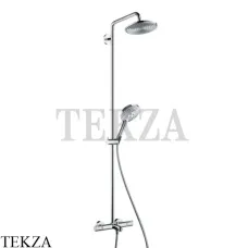 Hansgrohe Raindance S 240 Душевая колонна с термостатом и изливом 27117000, хром глянец Hansgrohe Raindance S 240 Душевая колонна с термостатом и изливом 27117000, хром глянец