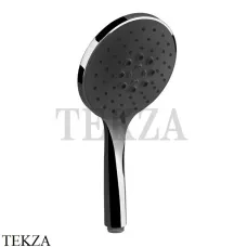 Gessi Shower Душевая лейка 3-х позиционная с черным диском 14378-706, Black Metal