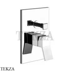 Gessi RETTANGOLO K Смеситель для душа 2 потока, внешняя часть 53079-031, хром глянец Gessi RETTANGOLO K Смеситель для душа 2 потока, внешняя часть 53079-031, хром глянец