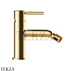 Bossini Teo Смеситель для биде, с донным клапаном Z00702.021, Золото глянец