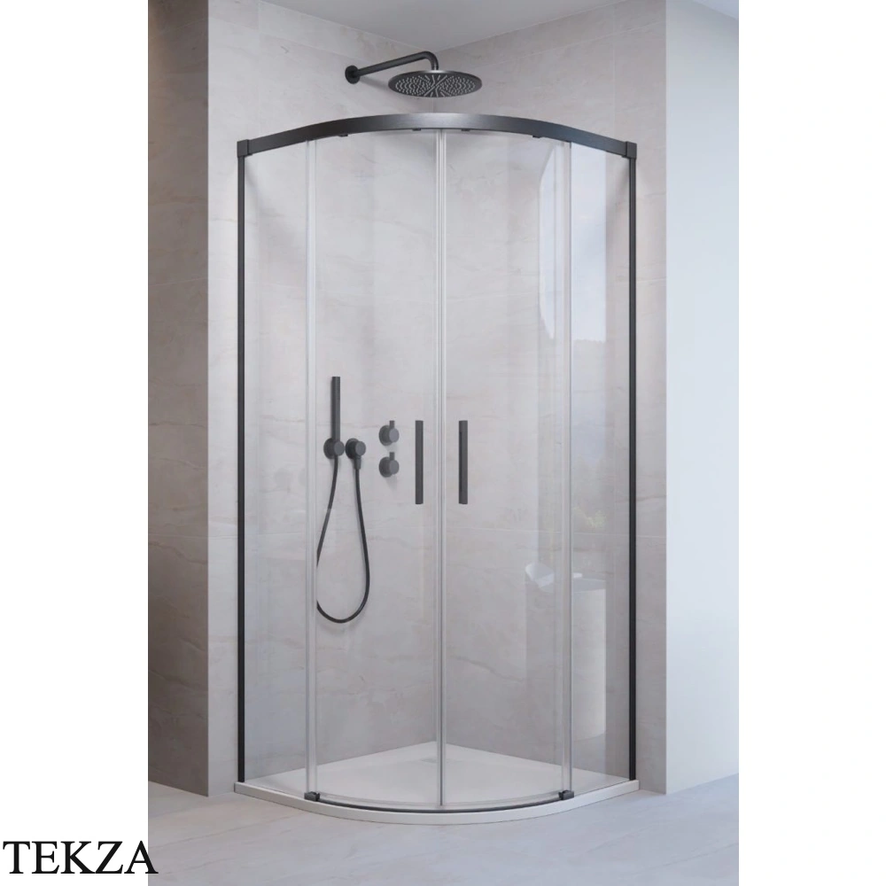 Radaway Idea PDD Комплект боковых стенок 100х100 см, 387142-92-01, брашированная оружейная сталь