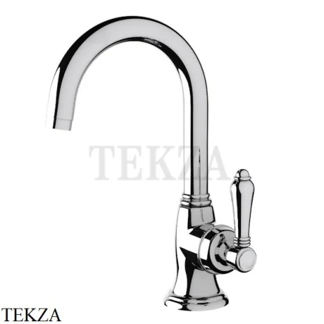 Nicolazzi Cinquanta Смеситель для раковины с донным клапаном El Capitan, 3454CR75C, хром глянец