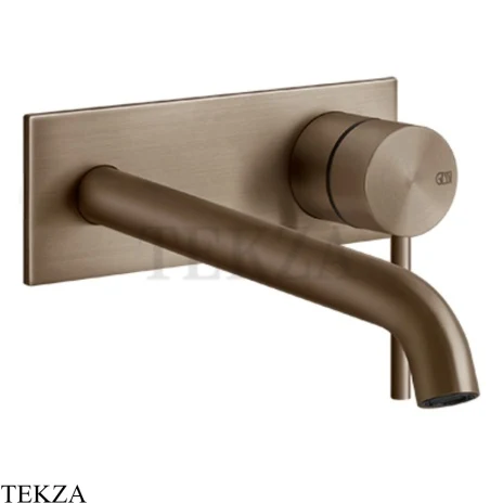 Gessi 316 FLESSA Смеситель для раковины, внешняя часть, 17-20 см 54090-761, Coffee Bronze Brushed PVD