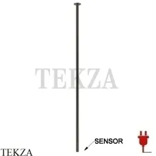 Gessi INCISO Потолочный электронный смеситель для раковины 58024-707, Black Metal Brushed