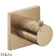 Keuco IXMO Термостат для душа, внешняя часть, квадрат 59553030002, Бронза шлифованная Keuco IXMO Термостат для душа, внешняя часть, квадрат 59553030002, Бронза шлифованная