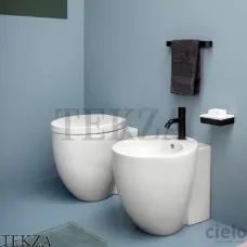 Cielo Le Giare Биде напольное с развернутой чашей LGBIREV, белый глянец